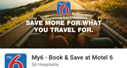 G6 Hospitality Launches Mobile App