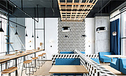 Luminous Restaurant Space by Zones Design