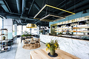 Bogdan Ciocodeica Create Fresh Decor for Kane Restaurant
